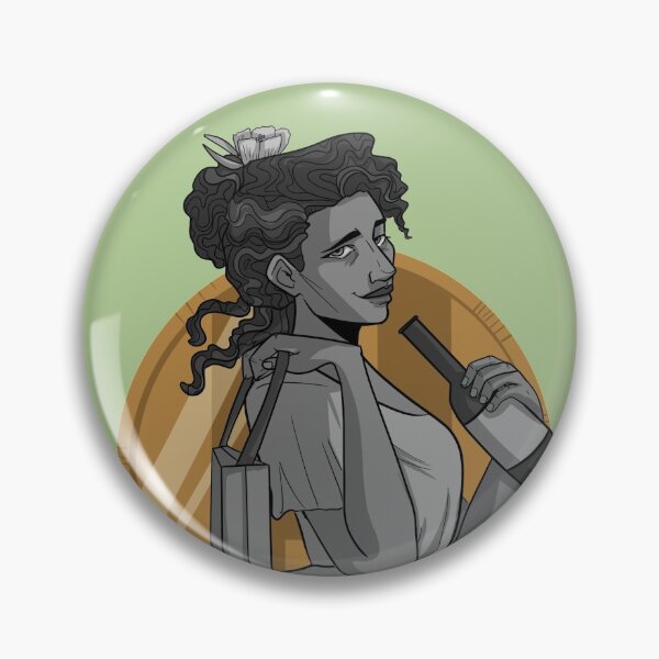 Item preview, Persephone (black & white) Coin designed and sold by Miranda Pla.