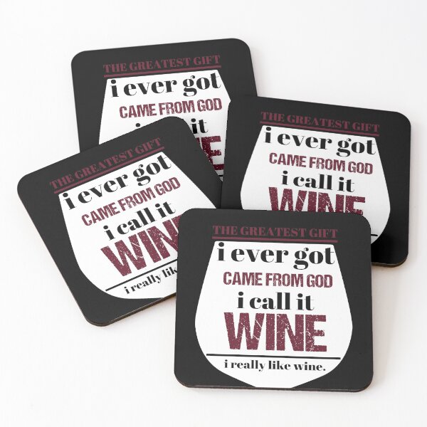Item preview, wine is my spirit animal white glass designed and sold by Beyond Words.