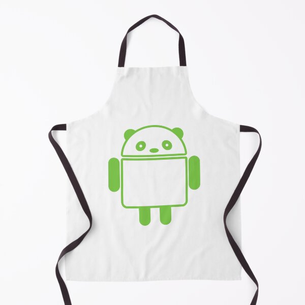 Item preview, Panda Android robot style design designed and sold by mrsupicku.