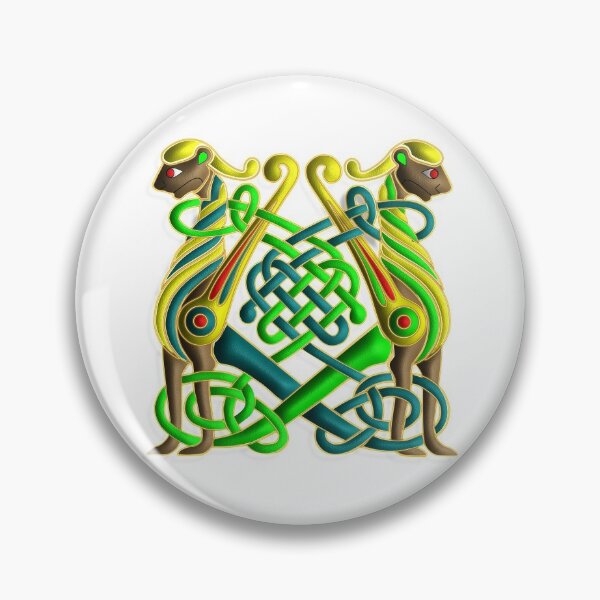 Item preview, Celtic Dogs Knotwork Creation designed and sold by Paddyarts.