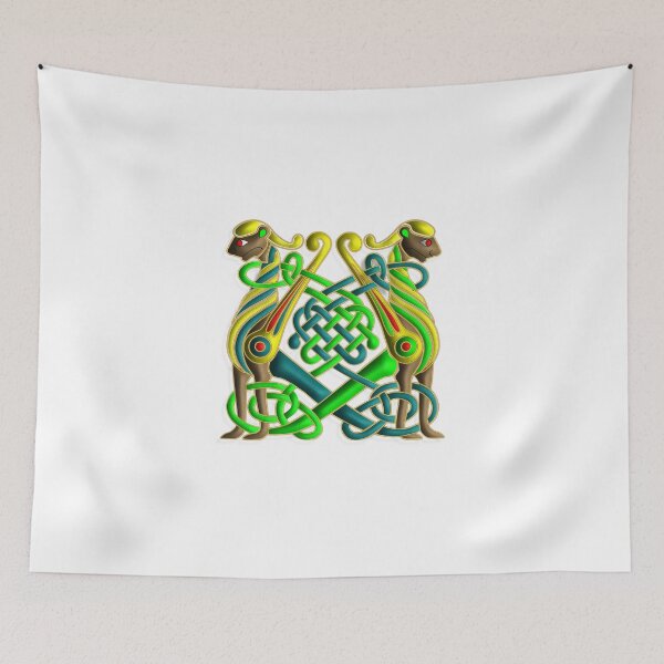 Item preview, Celtic Dogs Knotwork Creation designed and sold by Paddyarts.