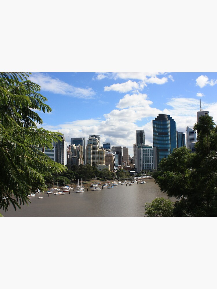 Brisbane from Kangaroo Point Cliffs by KeithHawley