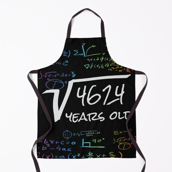 Item preview, Funny 68th Birthday Math Design - Square Root of 4624 : 68 Years Old designed and sold by Designamics.
