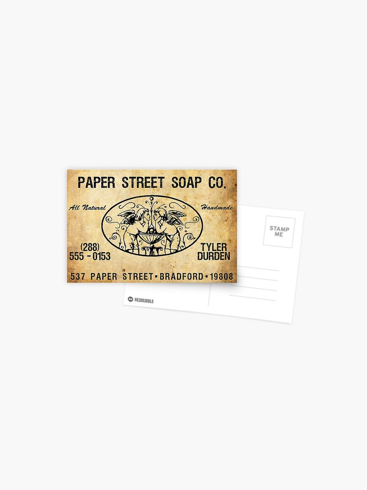 Paper Street Soap Co. Postcard for Sale by DarkMatter2016