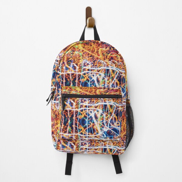 Item preview, Abstract seamless pattern with long exposure city lights.	 designed and sold by JackJumpingsack.