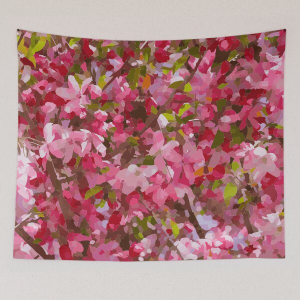 Item preview, Apple Blossoms Pink designed and sold by GraceCreation.
