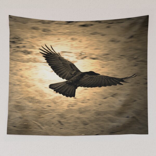Item preview, Glowing Crow designed and sold by Redtara.