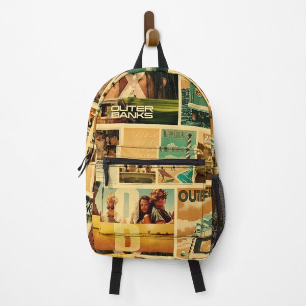 OUTER BANKS RETRO POSTERS COLLAGE Backpack