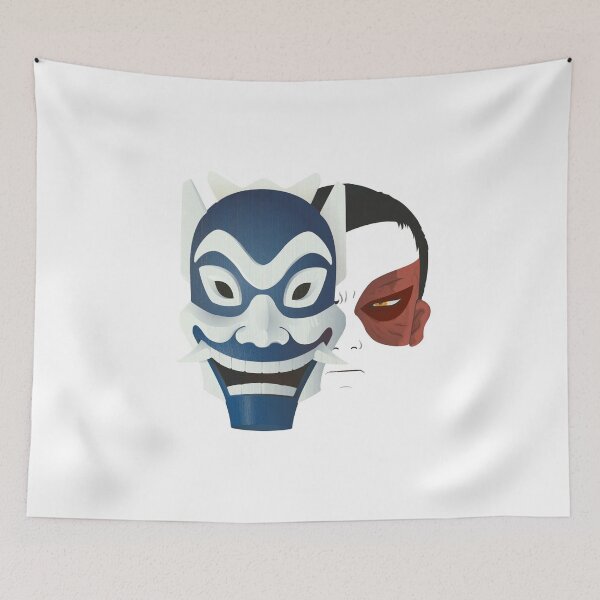 Item preview, Prince Zuko // The Blue Spirit Mask designed and sold by Drawptop.