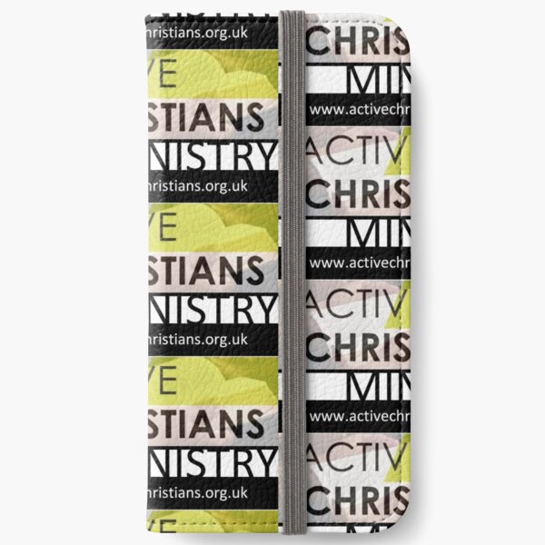 Active Christians Ministry Fundraising Design iPhone Wallet