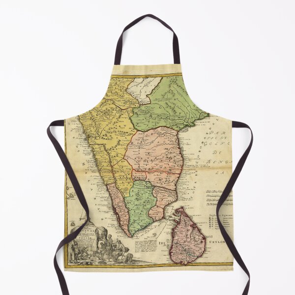 Item preview, Southern India Map (1733) designed and sold by allhistory.