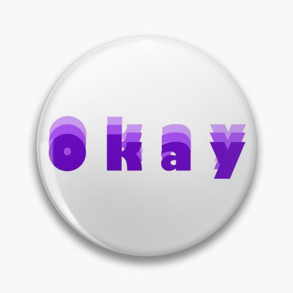 Item preview, PURPLE OKAY designed and sold by ByBlueStudio.