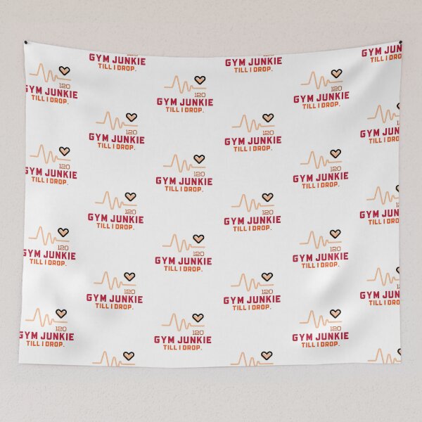 Item preview, Gym Junkie - till I drop  designed and sold by Got-Ya-Bak.
