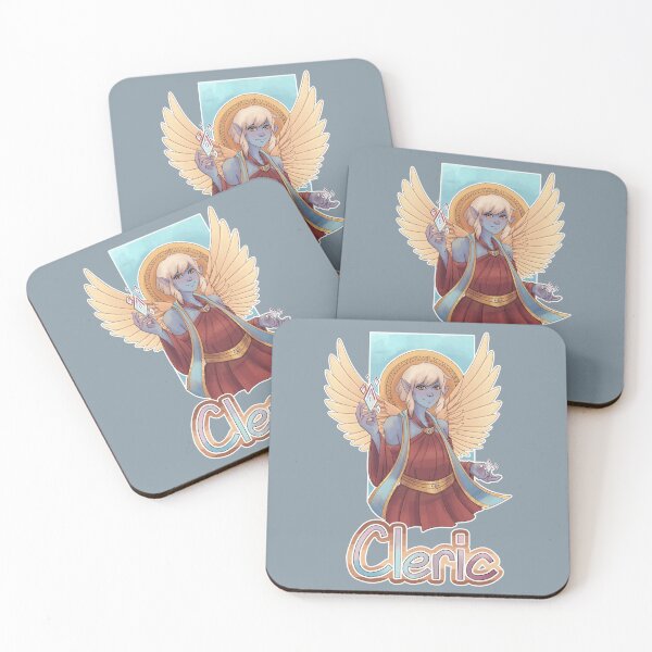 Item preview, Aasimar Cleric designed and sold by kaywrenpaint.