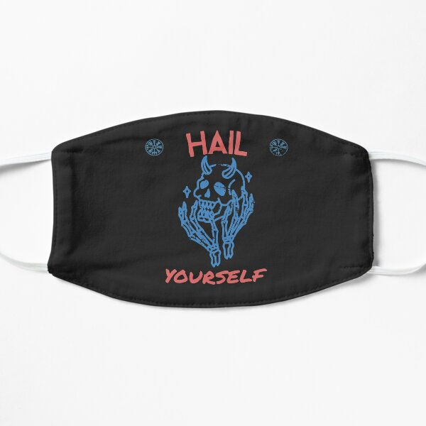 Hail Yourself Skull Devil Last Podcast on The left Flat Mask