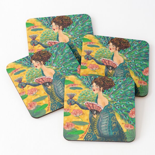 Item preview, Lady With Fan designed and sold by RainbowStudio.