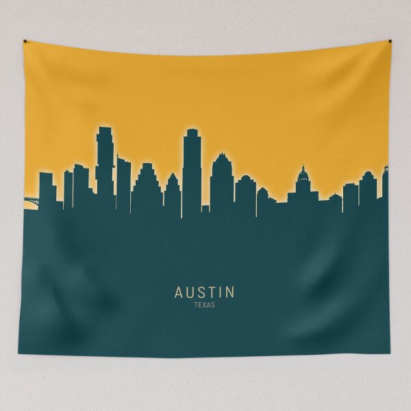 Item preview, Austin Texas Skyline designed and sold by ArtPrints.