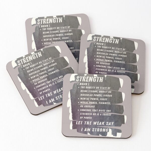 Item preview, Strength definition with Bible Verse  designed and sold by Pris25.