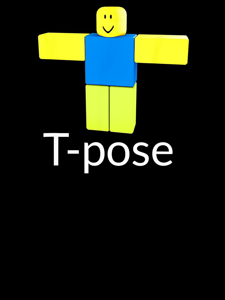 T Pose Noob Game Baby T Shirt By Ozinnizo Redbubble - roblox quarantine noob 2020 roblox art print by elkevandecastee redbubble