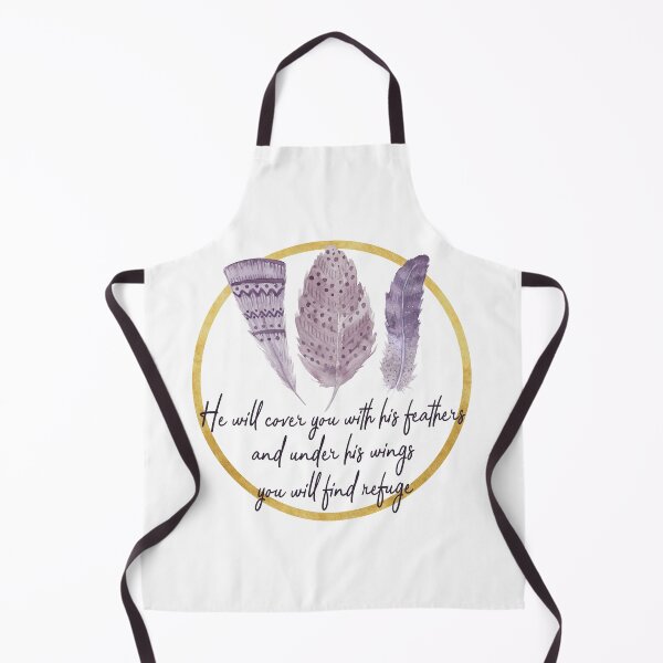 Item preview, He Will Cover You with His Feathers designed and sold by PraiseQuotes.