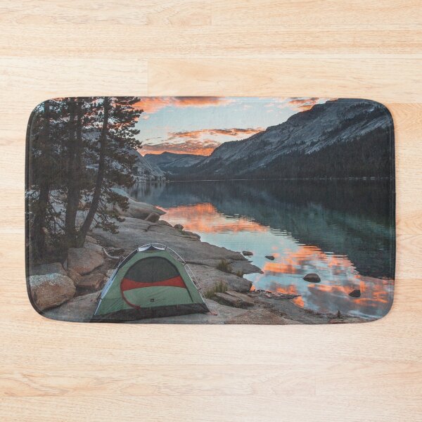 Item preview, Camp by the lake during sunset designed and sold by gbgvphotography.