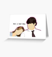 Jim and Pam - Custom L.C. Greeting Card