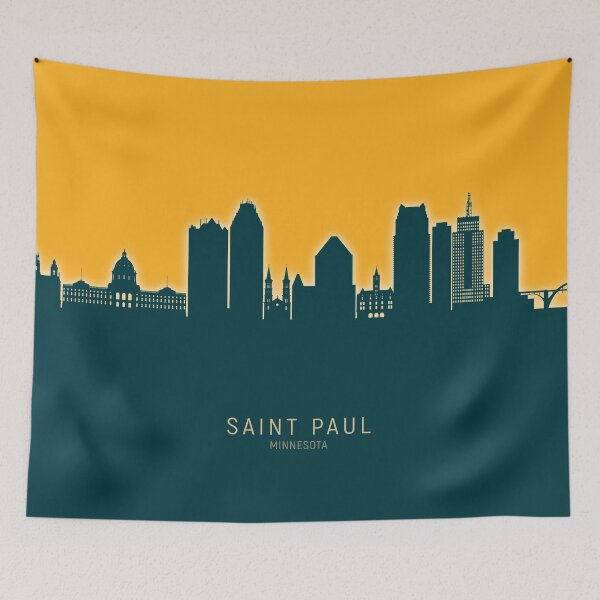 Item preview, Saint Paul Minnesota Skyline designed and sold by ArtPrints.