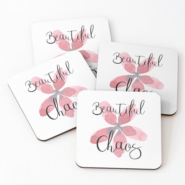 Item preview, Beautiful chaos positive quote designed and sold by DreamComeDrew.