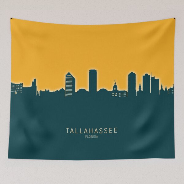 Item preview, Tallahassee Florida Skyline designed and sold by ArtPrints.