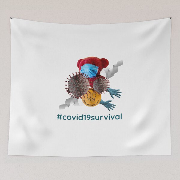 Item preview, COVID 19 SURIVIVAL COMPOSITION  designed and sold by Tropical Blood.