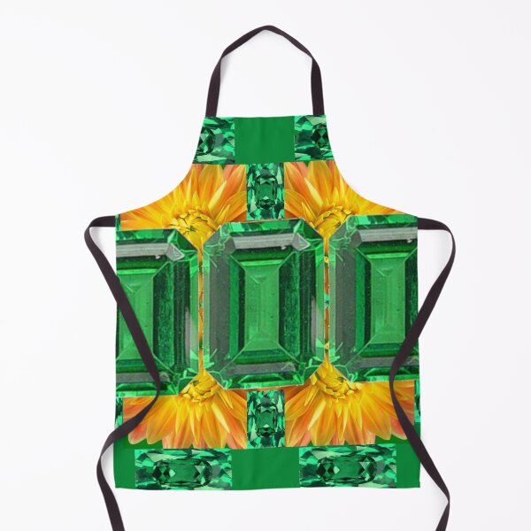 Item preview, GREEN EMERALD GEMS FLORAL ART designed and sold by sharlesart.