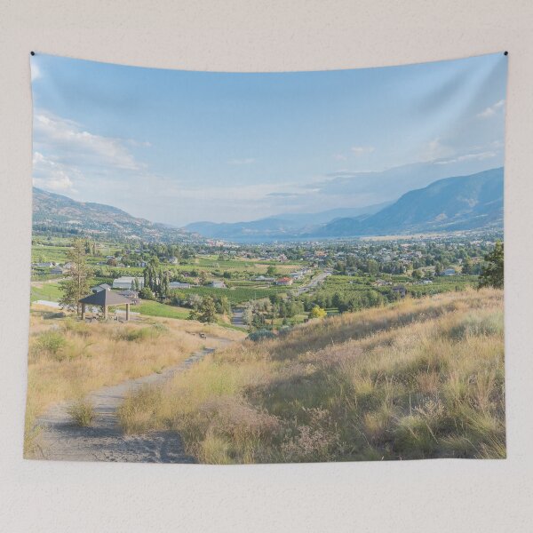 Item preview, Panoramic View of Penticton in Summer designed and sold by Amy Mitchell.