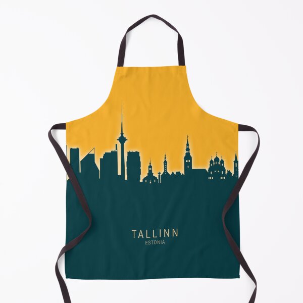 Item preview, Tallinn Estonia Skyline designed and sold by ArtPrints.