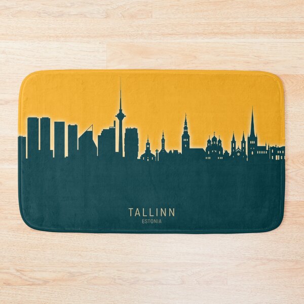 Item preview, Tallinn Estonia Skyline designed and sold by ArtPrints.