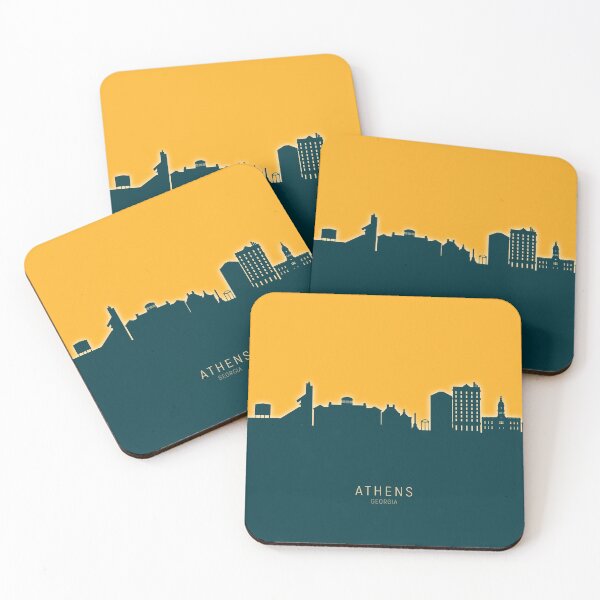 Item preview, Athens Georgia Skyline designed and sold by ArtPrints.