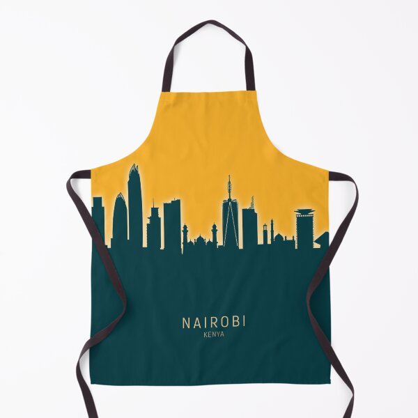 Item preview, Nairobi Kenya Skyline designed and sold by ArtPrints.