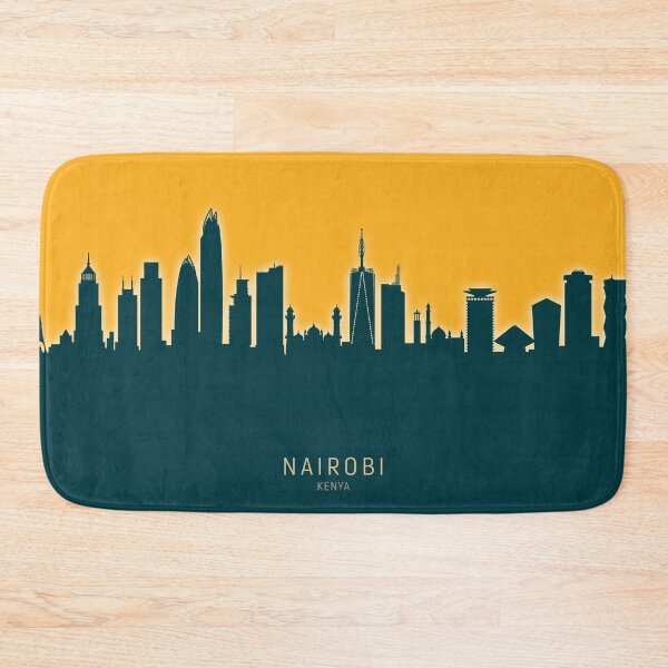 Item preview, Nairobi Kenya Skyline designed and sold by ArtPrints.