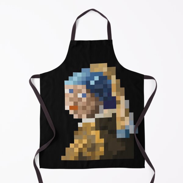 Item preview, Girl with pixel earring designed and sold by LUSTICKNEY.