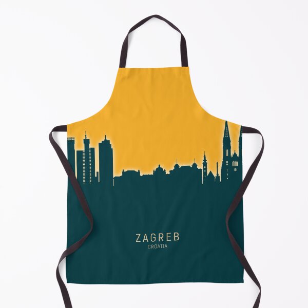 Item preview, Zagreb Croatia Skyline designed and sold by ArtPrints.