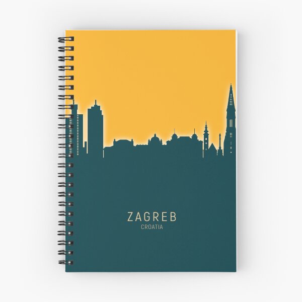 Item preview, Zagreb Croatia Skyline designed and sold by ArtPrints.