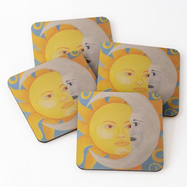 Item preview, Boho Sun and Moon designed and sold by Donna Werling Art.