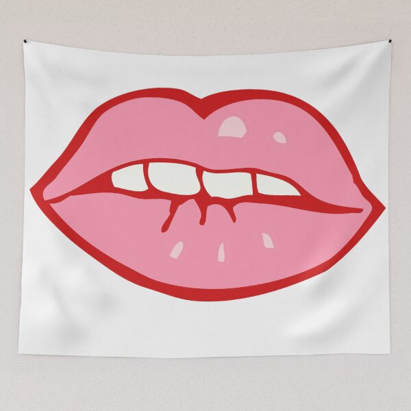 Aperçu de l'œuvre Lip Bite créée et vendue par ExploreStore.