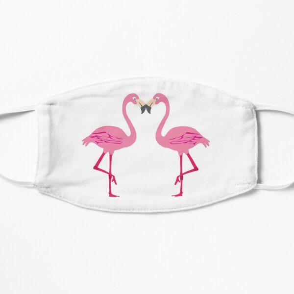 Flamingo Decorations Face Masks Redbubble - flamingo i went to roblox s creepiest wedding facebook