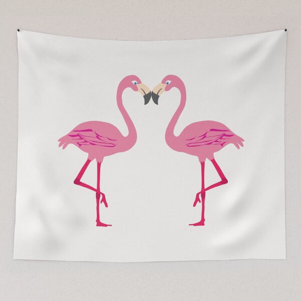 Item preview, Flamingos in love - Flamingo Couple - Gift for flamingo lovers designed and sold by TamGustam.