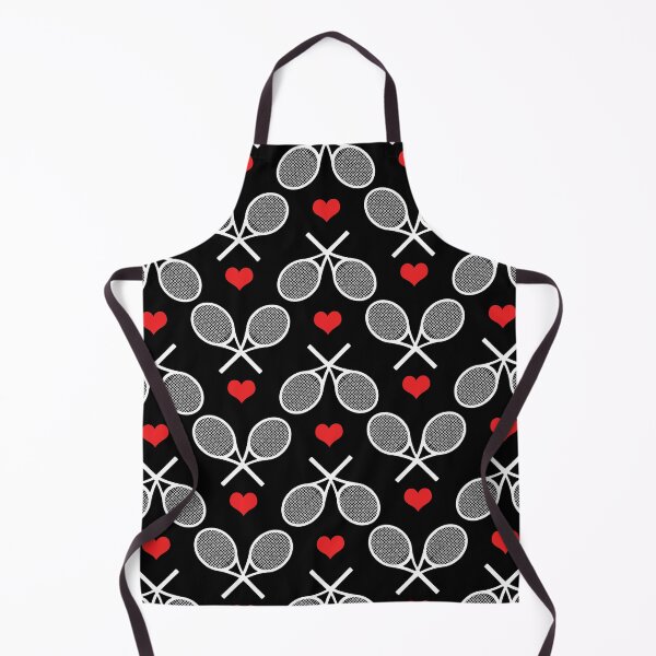 Item preview, White tennis rackets on black background designed and sold by EvieWoj.