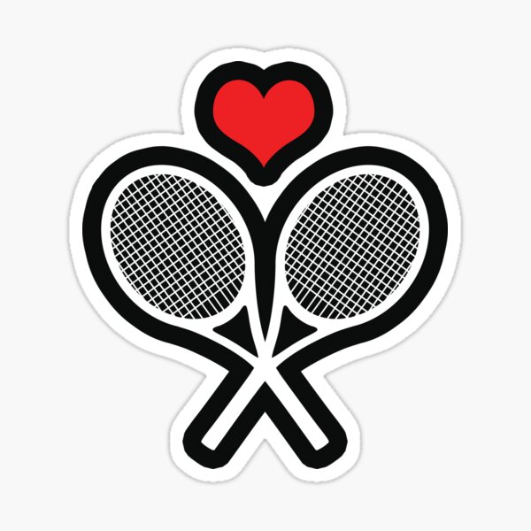 Item preview, White tennis rackets on black background designed and sold by EvieWoj.