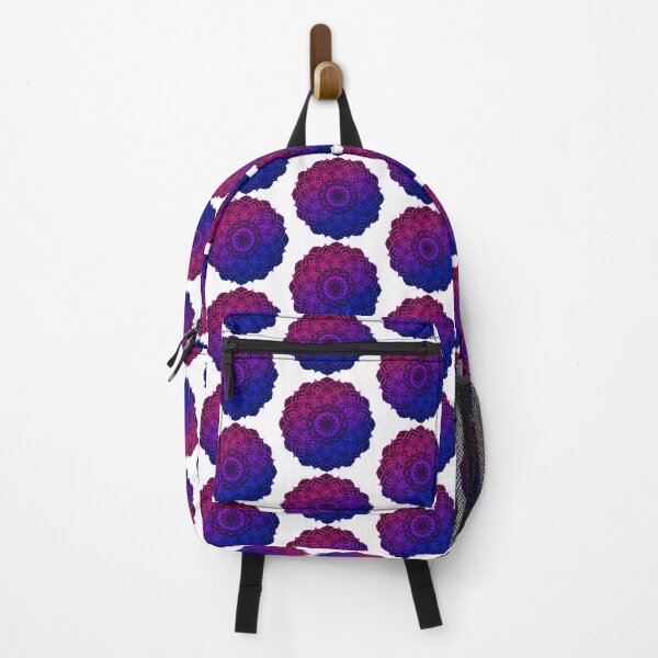 Item preview, Bisexual Pride Striped Mandala designed and sold by JustGottaDraw.