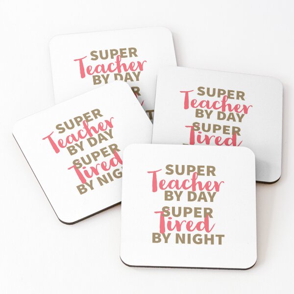 Item preview, SUPER TEACHER - TEACHER LIFE - TEACHING - TEACH LIFE - USA designed and sold by Tropical Blood.