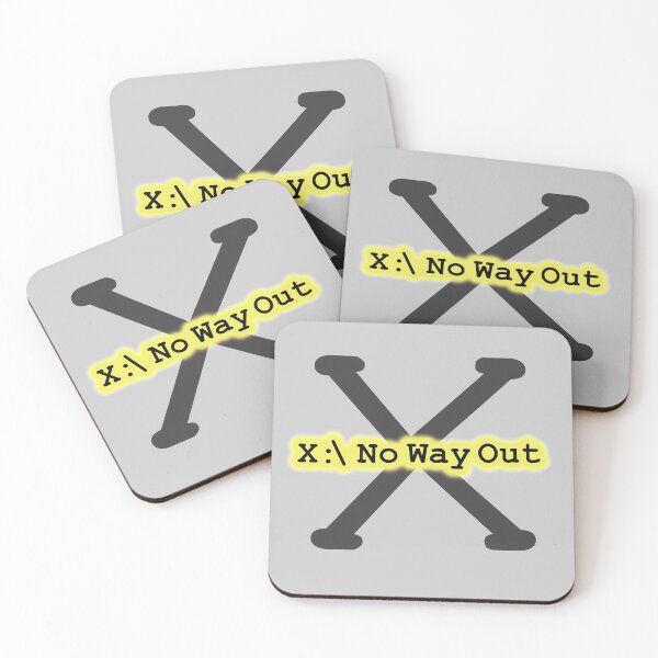 Item preview, X:\ No Way Out designed and sold by DUSTIN Y.