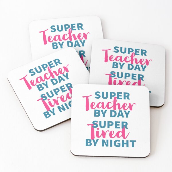 Item preview, SUPER TEACHER - TEACHING LIFE- TEACH - TEACHER - BE TEACHER - USA  designed and sold by Tropical Blood.